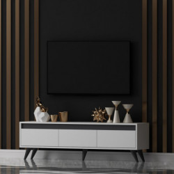 Mueble TV Century Blanco Practica Hogar