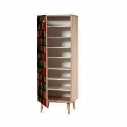 Conjunto de muebles de pasillo Filinta-723-1070 sonomo verde Practica Hogar