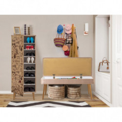 Conjunto de muebles de pasillo Filinta-731-0900 piedra sonomo Practica Hogar
