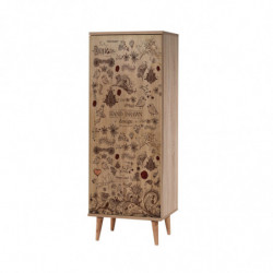 Conjunto de muebles de pasillo Filinta-731-0900 piedra sonomo Practica Hogar