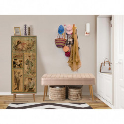 Conjunto de muebles de pasillo Filinta-732 0900 piedra sonomo Practica Hogar