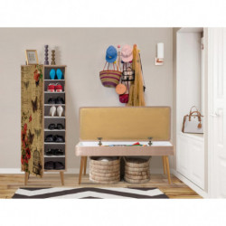 Conjunto de muebles de pasillo Filinta-734-0900 piedra sonomo Practica Hogar