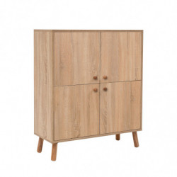 Conjunto de muebles de pasillo Multilux-200 1070 sonomo verde Practica Hogar