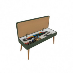 Conjunto de muebles de pasillo Multilux-726-1070 sonomo verde Practica Hogar
