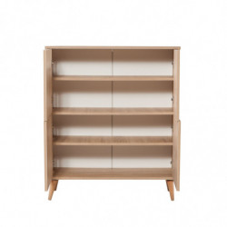 Conjunto de muebles de pasillo Multilux-726-1070 sonomo verde Practica Hogar