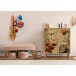 Conjunto de muebles de pasillo Multilux-734-0900 piedra sonomo Practica Hogar