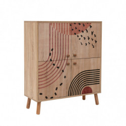 Conjunto de muebles de pasillo Multilux-984-0900 piedra sonomo Practica Hogar