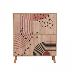 Conjunto de muebles de pasillo Multilux-984-0900 piedra sonomo Practica Hogar