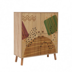 Conjunto de muebles de pasillo Multilux-986-0900 piedra sonomo Practica Hogar