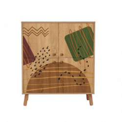 Conjunto de muebles de pasillo Multilux-986-0900 piedra sonomo Practica Hogar