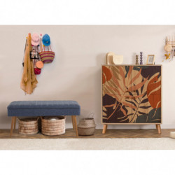 Conjunto de muebles de pasillo Multilux sonomo azul oscuro Practica Hogar