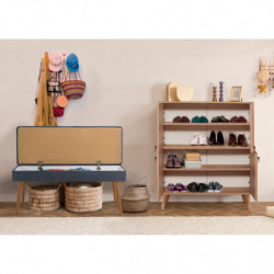 Conjunto de muebles de pasillo Multilux sonomo azul oscuro Practica Hogar
