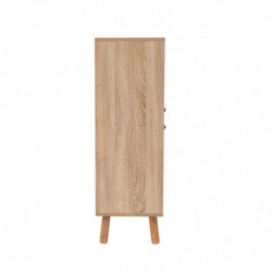 Conjunto de muebles de pasillo Multilux sonomo azul oscuro Practica Hogar
