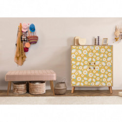 Conjunto de muebles de pasillo Multilux-Posy-0900 piedra sonomo Practica Hogar