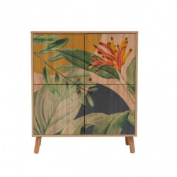 Conjunto de muebles de pasillo Multilux sonomo verde Practica Hogar