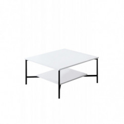 Conjunto de muebles de salón Chrome Line blanco negro Practica Hogar