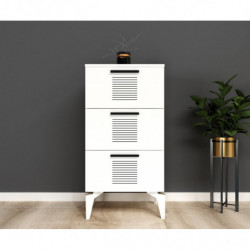 Gabinete multiusos Asimo H Blanco Practica Hogar