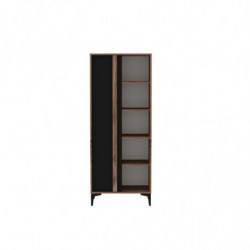 Conjunto de muebles de salón Lachin antracita atlántico Practica Hogar