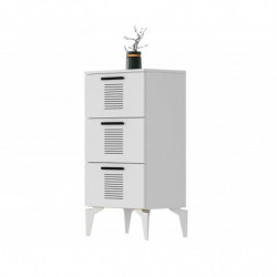 Gabinete multiusos Asimo H Blanco Practica Hogar