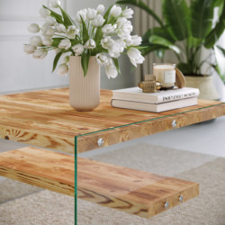 Conjunto de muebles de salón Niagara S102 roble Practica Hogar