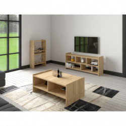 Conjunto de muebles de salón Pera roble zafiro Practica Hogar