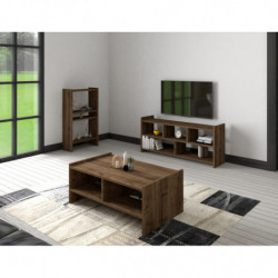 Conjunto de muebles de salón Pera nogal Practica Hogar