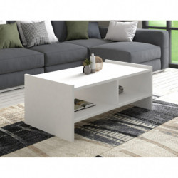 Conjunto de muebles de salón Pera blanco Practica Hogar