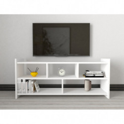 Conjunto de muebles de salón Pera blanco Practica Hogar