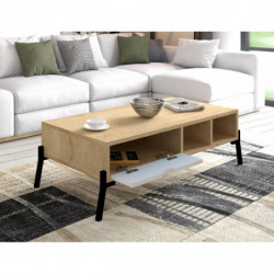 Conjunto de muebles de salón Trotse zafiro roble blanco Practica Hogar