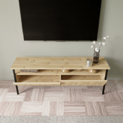Conjunto de muebles de salón Tuana-L3025 roble Practica Hogar