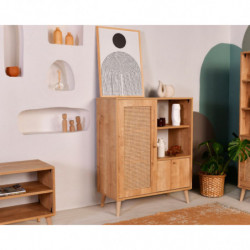 Mueble auxiliar Hazeran Multi roble Practica Hogar
