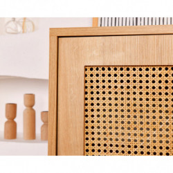 Mueble auxiliar Hazeran Multi roble Practica Hogar