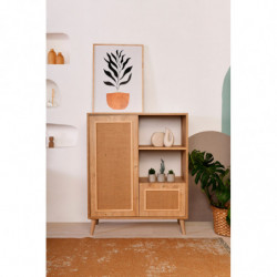 Mueble auxiliar Jüt Multi roble Practica Hogar