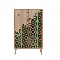Mueble auxiliar MultiBox 121 sonoma roble Practica Hogar