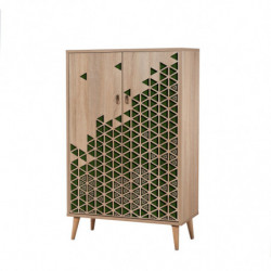 Mueble auxiliar MultiBox 121 sonoma roble Practica Hogar