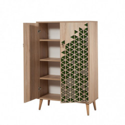 Mueble auxiliar MultiBox 121 sonoma roble Practica Hogar