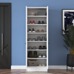 Mueble auxiliar P6-M13-2347 blanco Practica Hogar