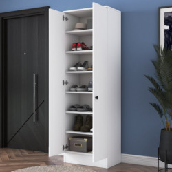 Mueble auxiliar P6-M13-2347 blanco Practica Hogar