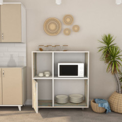 Mueble auxiliar Tasarım-L1197 blanco Practica Hogar