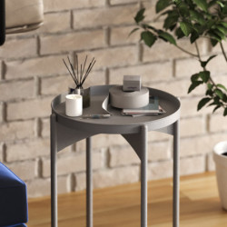 Mesa de centro Shb-002-D Gris Practica Hogar