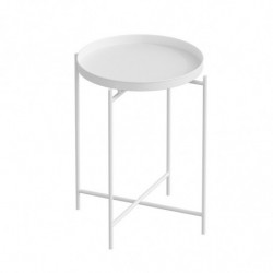 Mesa de centro Shb-007-B Blanco Practica Hogar