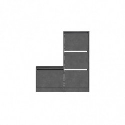 Zapatero Dud gris Practica Hogar