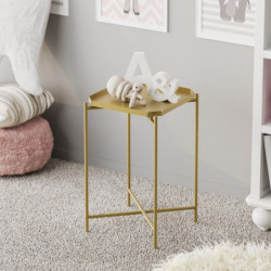 Mesa de centro Shb-008-A Oro Practica Hogar