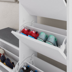 Zapatero Dude blanco Practica Hogar