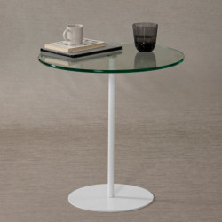 Mesa auxiliar Chill blanco Practica Hogar