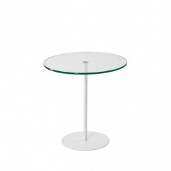 Mesa auxiliar Chill blanco Practica Hogar
