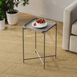 Mesa de centro Shb-008-C Gris Practica Hogar