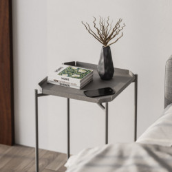 Mesa de centro Shb-008-C Gris Practica Hogar
