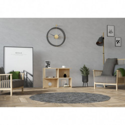Mesa auxiliar Many roble Practica Hogar