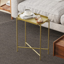 Mesa de centro Shb-009-A Oro Practica Hogar